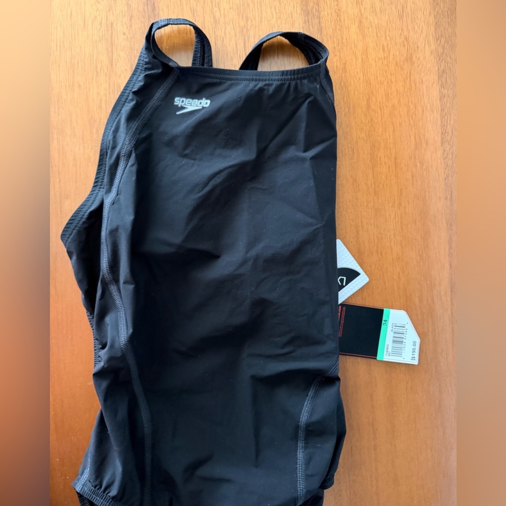 Swim Suit  Women’s Black  Speedo Fastskin FS-PRO Race Swimsuit Size 34 $190